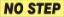 Picture of NO STEP Pressure Sensitive Decal