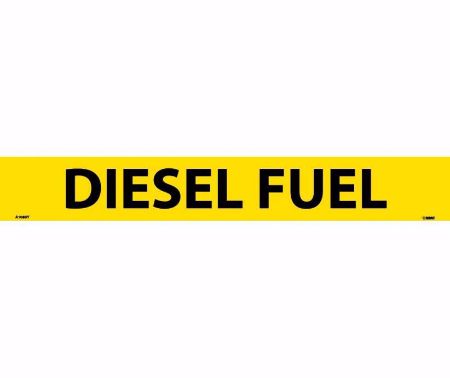 Picture of DIESEL FUEL Pipe Marker, 25/pk, PER PK