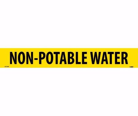 Picture of NON-POTABLE WATER Pipe Marker, 25/pk, PER PK