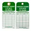 Picture of Emergency shower and eyewash inspection tag w/grommet 25/PK, PER PACK