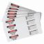 Picture of LOCKOUT LOCK LABELS, 3/4"X5", PS VINYL, 40 PER PACKAGE, PER PACK